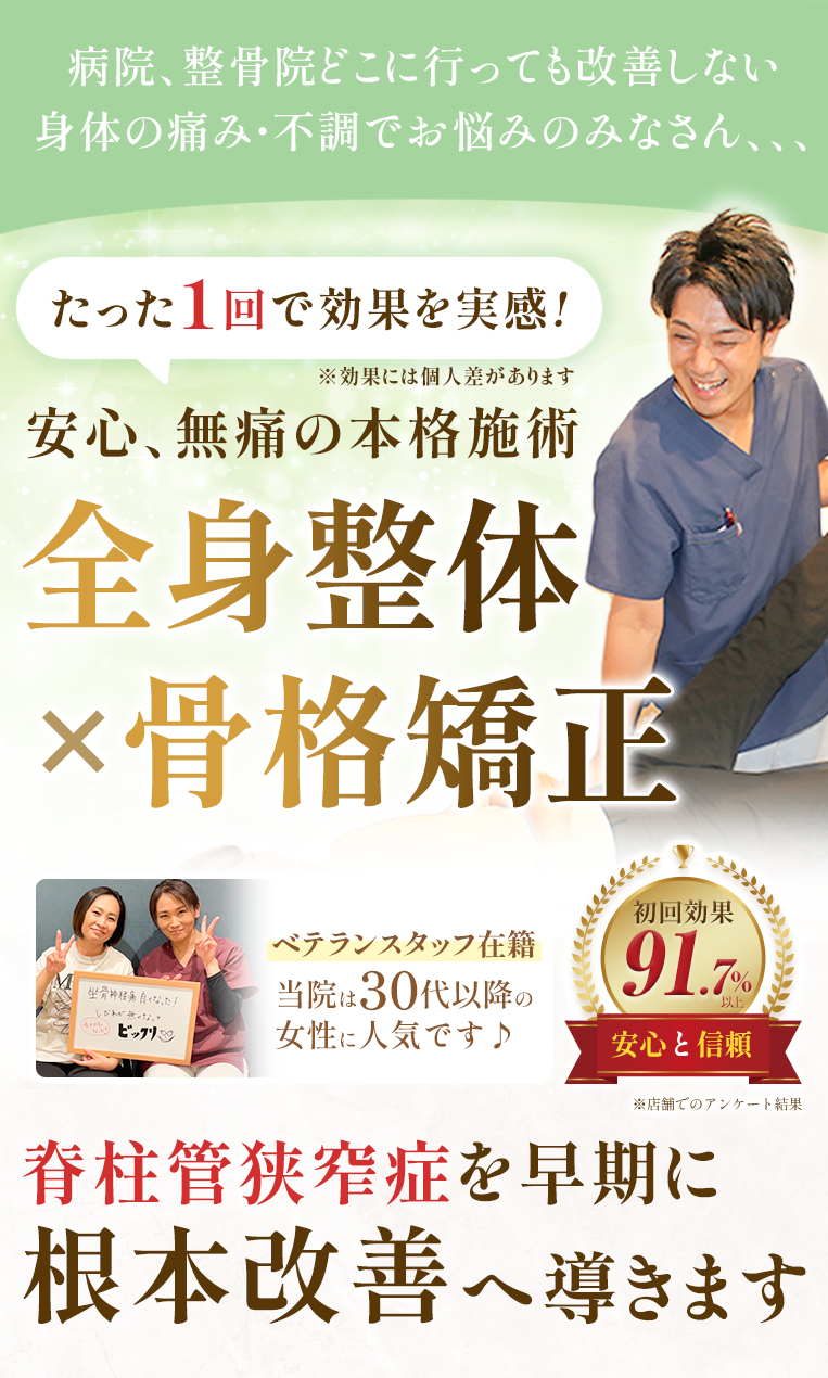 脊柱管狭窄症